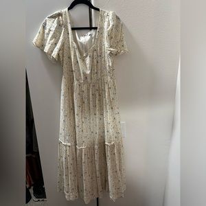 Madewell Floral Midi Dress